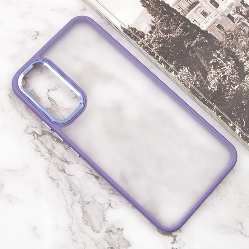 Захистний чохол TPU+PC матовий на Samsung Galaxy A05 – Lavender. Фото 3 з 11