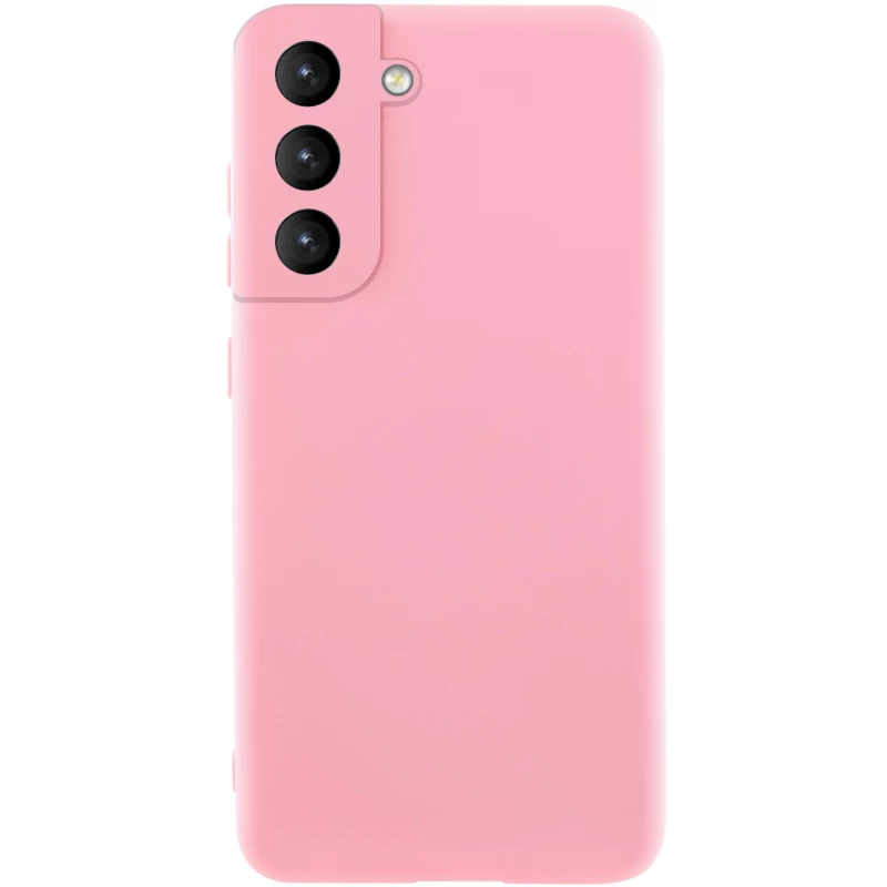 Чохол Silicone Case Lakshmi Plus з закритою камерою на Samsung Galaxy S21 FE – Рожевий / Pink. Фото 2 з 8
