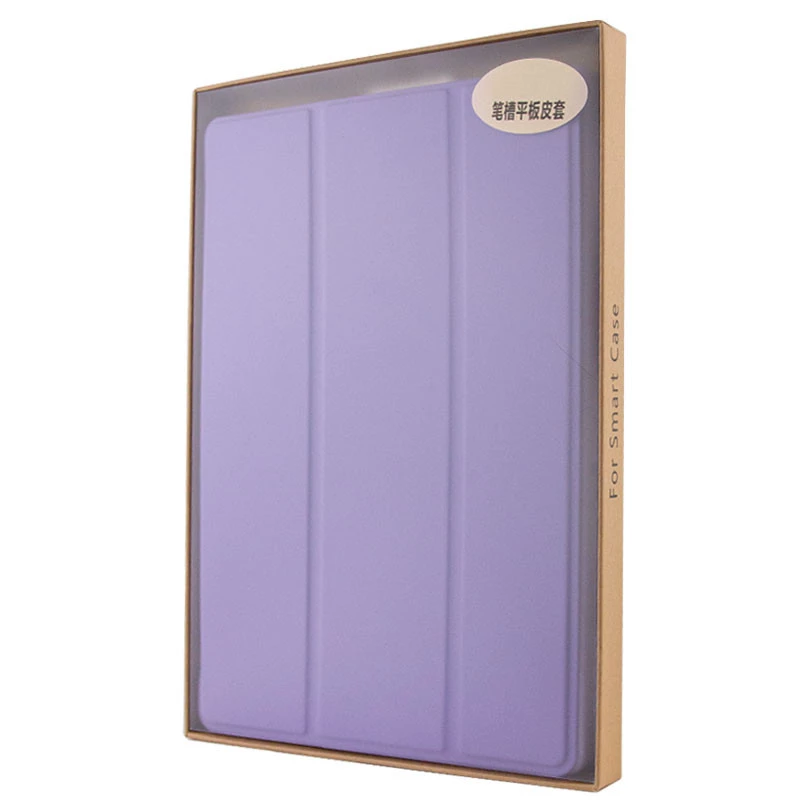 Чехол-книжка с разъемом для стилуса на Samsung Galaxy Tab A 7 10.4 (2020) – Сиреневый / Dasheen. Фото 2 из 4