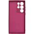 Чехол Silicone Case Lakshmi Plus с закрытой камерой для Samsung Galaxy S25 Ultra – Бордовый / Marsala. Фото 3 из 9