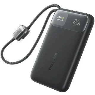 Портативное ЗУ Power Bank Baseus EnerFill FC11 PD22.5W with cable 10000 mAh (E0027R) фото 1 из 3