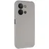 Цветной силиконовый чехол GETMAN с закрытой камерой на Xiaomi Redmi 17 – Серый / Lavender. Фото 1 из 1