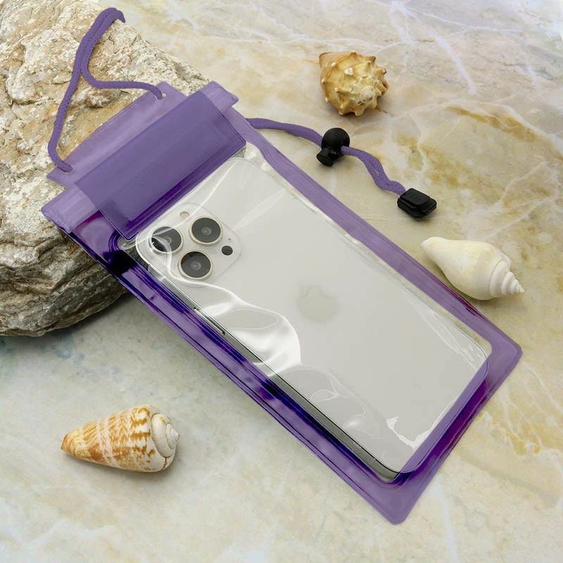 Водонепроницаемый универсальный чехол EPIC 6,5 – Фиолетовый. Фото 2 из 3