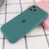 Чохол Silicone Case з захистом камери на Apple iPhone 11 Pro Max (6.5") – Зелений / Pine green. Фото 2 з 3