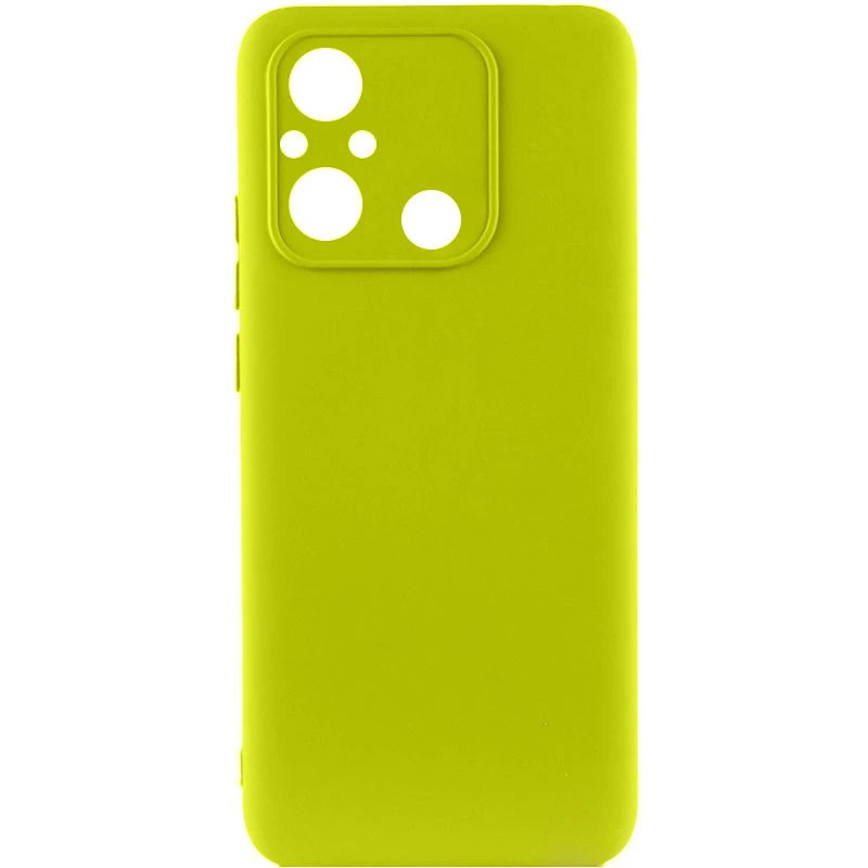 

Чехол Silicone Case Lakshmi с закрытой камерой для Xiaomi Redmi 12C / Poco C55 (Желтый / Flash), Жовтий / flash