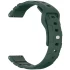 Силіконовий ремінець Defense для Smart Watch 20mm – Pine green. Фото 2 з 3