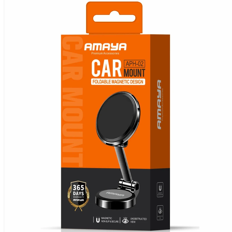 Автотримач Amaya APH-02 (dashboard) – Black. Фото 2 з 2