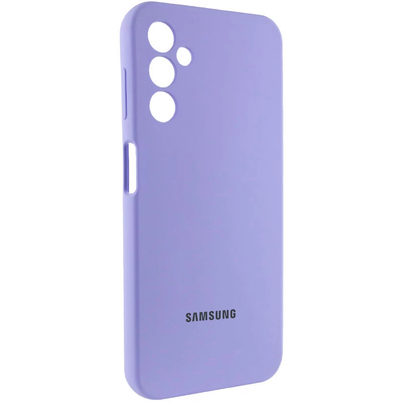 Чохол Silicone Case Lakshmi Premium L з закритою камерою на Samsung Galaxy A15 4G/5G – Бузковий / Dasheen. Фото 3 з 14