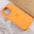 Чохол Silicone case (AAA) with Magsafe and Animation для Apple iPhone 13 Pro (6.1") – Помаранчевий / Marigold. Фото 7 з 7