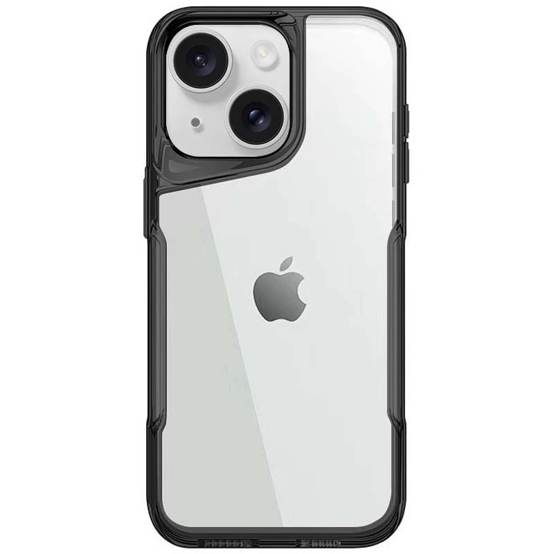 

TPU+PC чохол з кольоровою окантовкою на Apple iPhone 13 (6.1") (Grey)