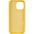 Чохол з закритим низом Silicone Case на Apple iPhone 16 Pro – Жовтий / Yellow. Фото 8 з 19