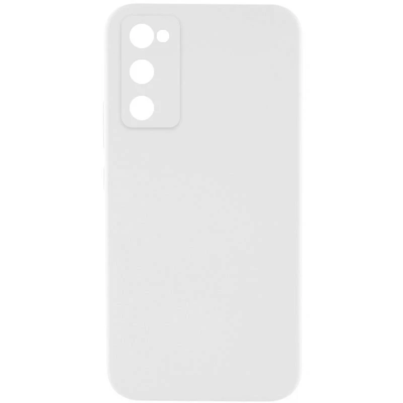 Чохол Silicone Case Lakshmi Premium з закритою камерою на Samsung Galaxy S20 FE – Білий / White. Фото 1 з 1