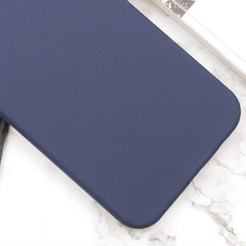 Чохол Silicone Case Lakshmi Premium з закритою камерою на Xiaomi Redmi A3 – Темно-синій / Midnight blue. Фото 2 з 2
