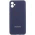 Чехол Silicone Case Lakshmi Premium L с закрытой камерой для Samsung Galaxy A04e – Темно-синий / Midnight blue. Фото 1 из 2