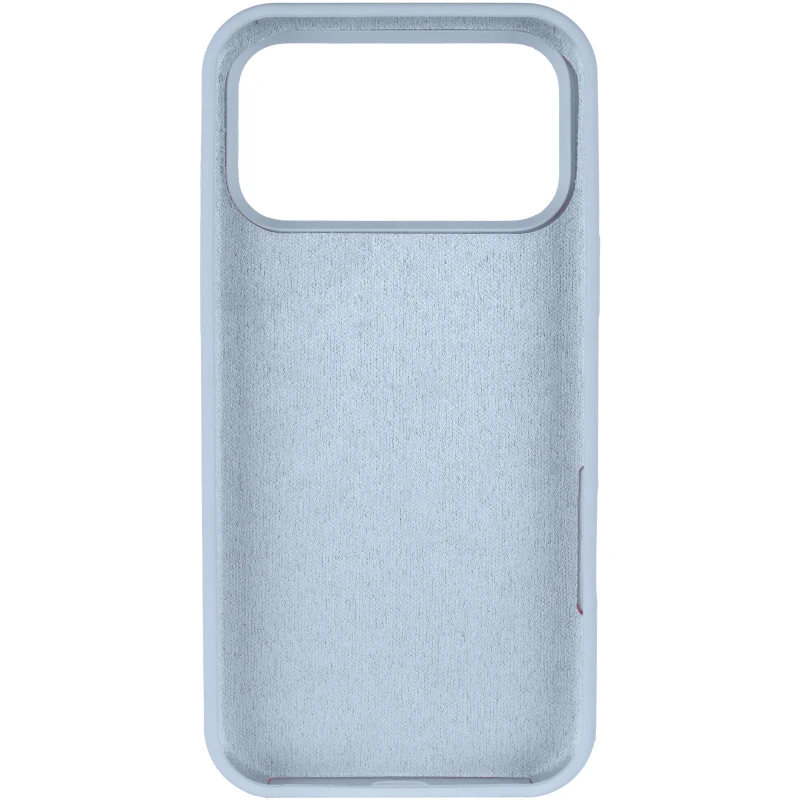 Чохол Silicone Case з закритим низом на Apple iPhone 17 Pro Max (6.9") – Блакитний / Lilac Blue. Фото 4 з 6