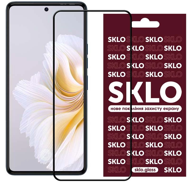 

Захисне скло SKLO 3D TECNO Camon 20 Pro (CK7n) (Чорний)