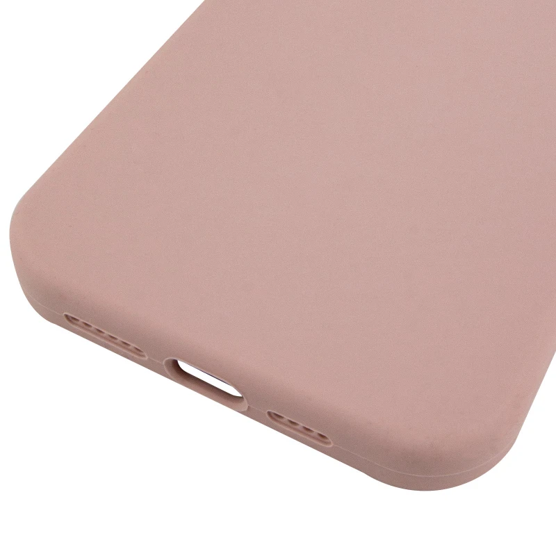 Чохол з закритим низом Silicone Case на Apple iPhone 13 Pro (6.1") – Рожевий / Pink Sand. Фото 11 з 13
