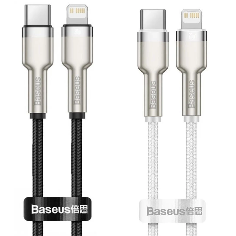Дата кабель Baseus Cafule Series Metal Type-C to Lightning PD 20W (1m) (CATLJK-A) фото 1 из 1