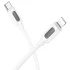Дата кабель Borofone BX114 Structure Type-C to Lightning 27W (1m) – White. Фото 3 з 4
