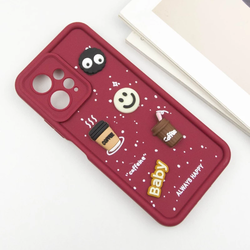 Чохол TPU Toys Case для Xiaomi Redmi Note 12 4G – Red / Always Happy. Фото 7 з 15