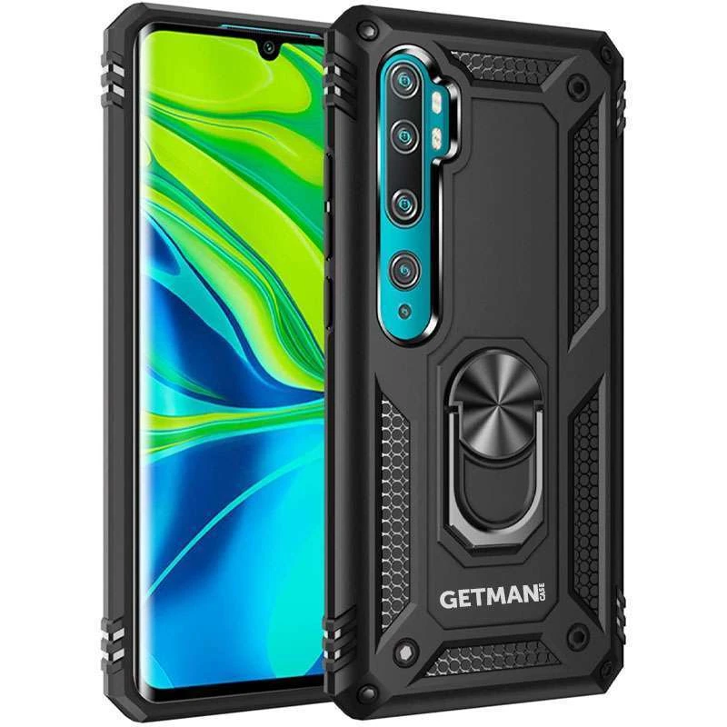 

Протиударний чохол GETMAN Serge Ring з кільцем на Xiaomi Mi Note 10 / Note 10 Pro / Mi CC9 Pro