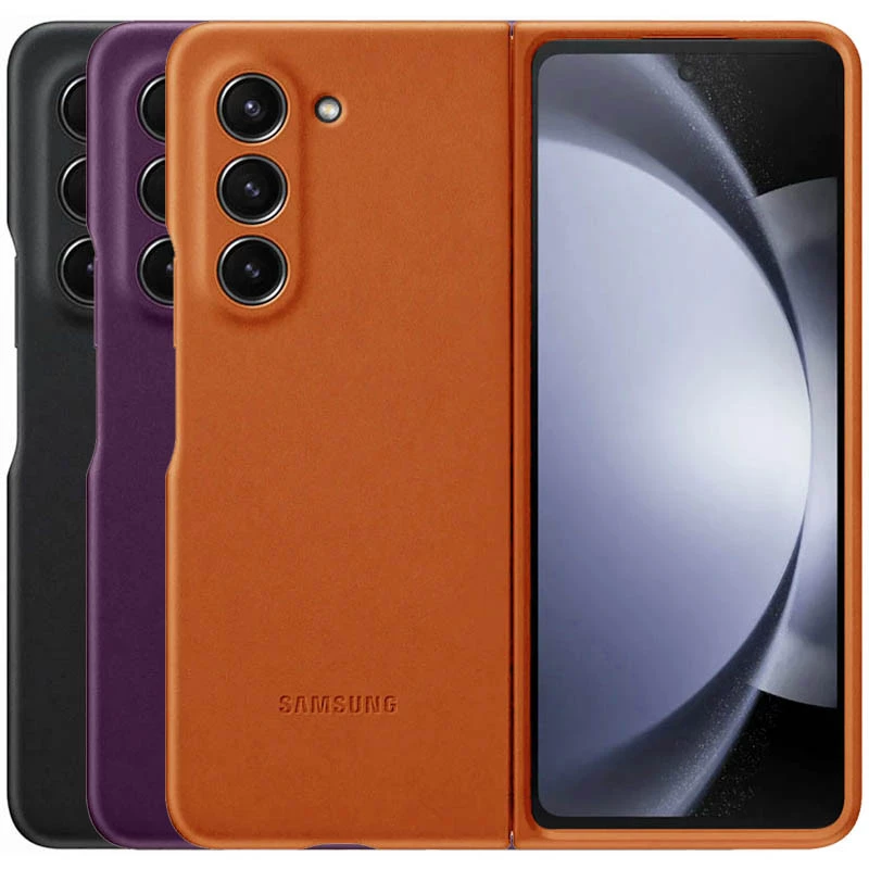 Шкіряний чохол Leather Case Premium на Samsung Galaxy Z Fold5 фото 2 з 2