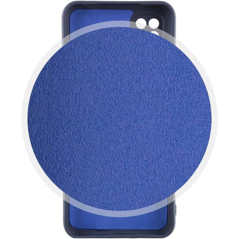 Чохол Silicone Case Lakshmi з закритою камерою на Xiaomi Redmi 10C – Синій / Navy Blue. Фото 3 з 3