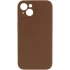Чехол Silk Full Camera Protective (AA) NO LOGO для Apple iPhone 14 (6.1") – Коричневый / Brown. Фото 1 из 1