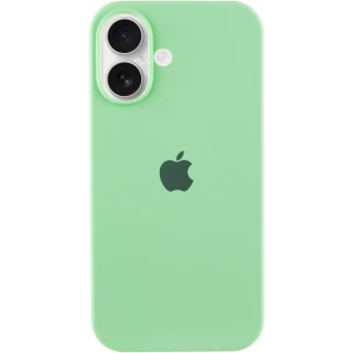 Чохол Silicone Case з закритим низом на Apple iPhone 16 Plus фото 1 з 9