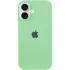 Чохол Silicone Case з закритим низом на Apple iPhone 16 – Зелений / Pistachio. Фото 1 з 9