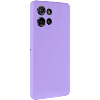 Чохол Silicone Cover Ummi Lakshmi Full Camera (AA) для Motorola Edge 50 Neo — Бузковий / Dasheen