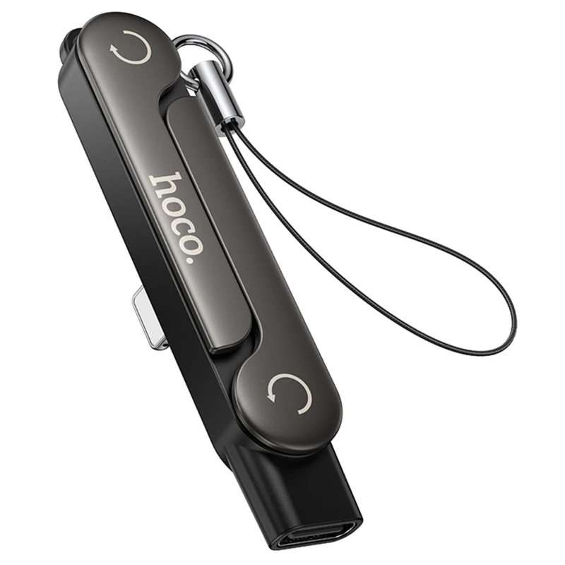 Перехідник Hoco UA47 Lightning male to Type-C female adapter фото 1 з 1