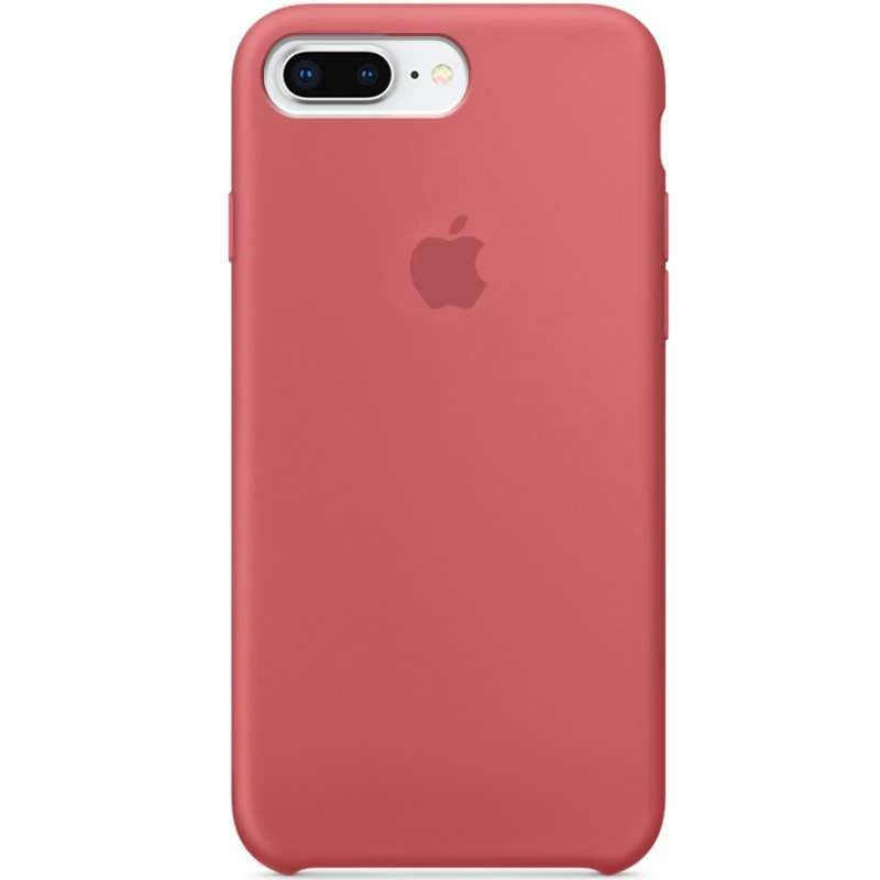 Чехол Silicone Case для Apple iPhone 7 plus / 8 plus – Красный / Camellia. Фото 1 из 1