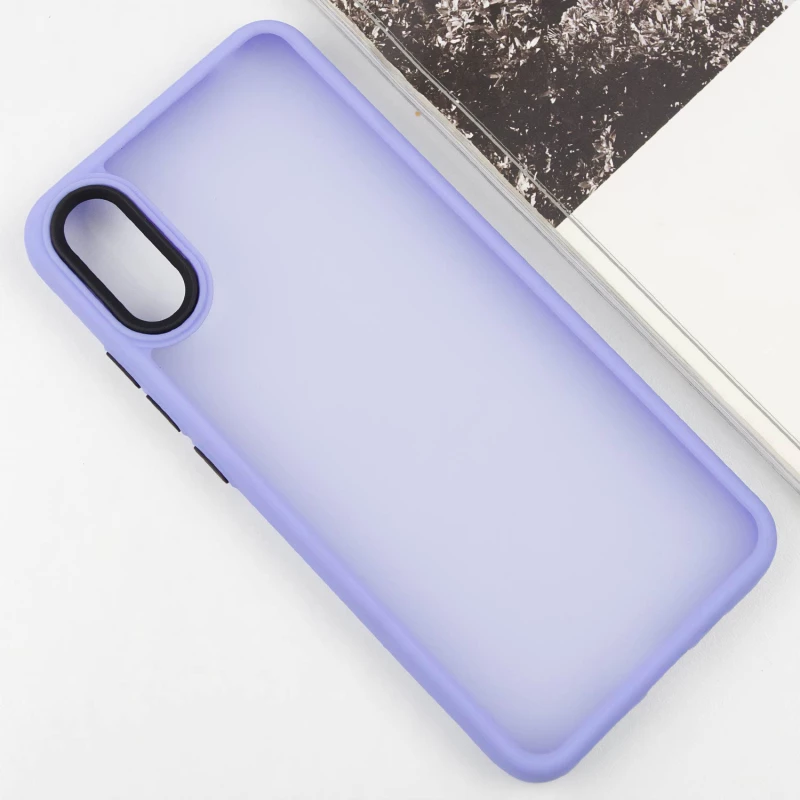 Чехол TPU+PC Lyon Frosted на Oppo A60 – Purple. Фото 2 из 6