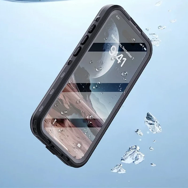 Shellbox водонепроницаемый чехол для Apple iPhone 16 Pro Max – Черный. Фото 4 из 4