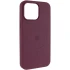 Чехол Silicone Case Full Protective (AA) V2 with MagSafe для Apple iPhone 11 Pro (5.8") – Бордовый / Plum. Фото 2 из 6