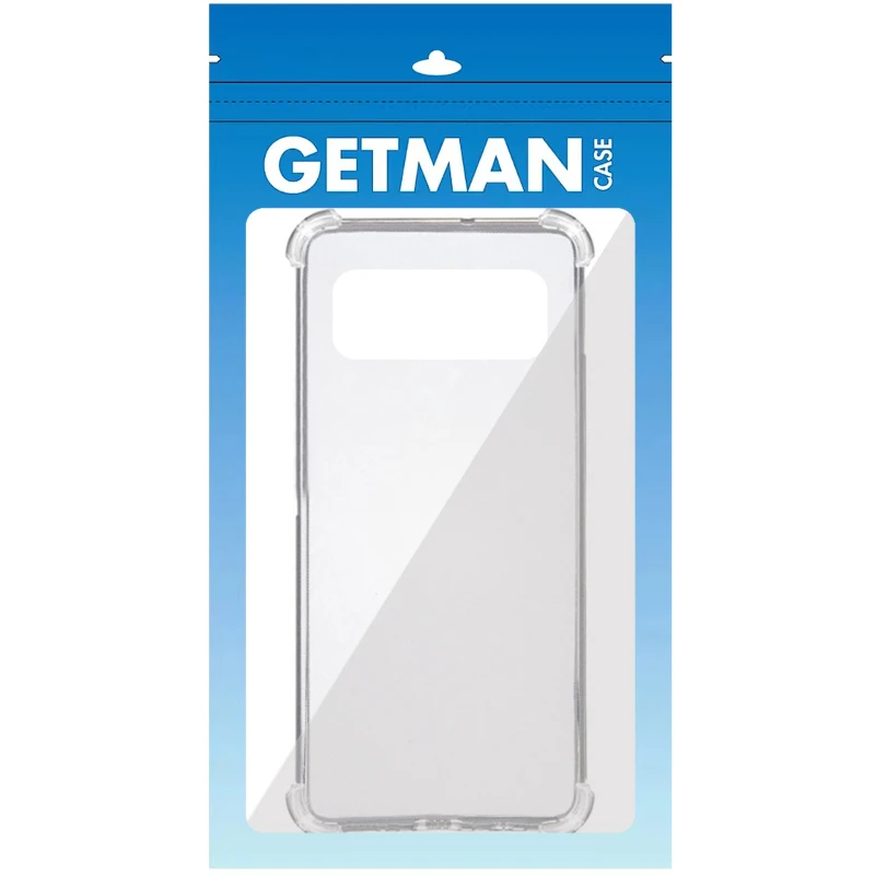 Ультратонкий силіконовий чохол GETMAN з критими бортами та камерою для Google Pixel 10 – Безбарвний (прозорий). Фото 3 з 4