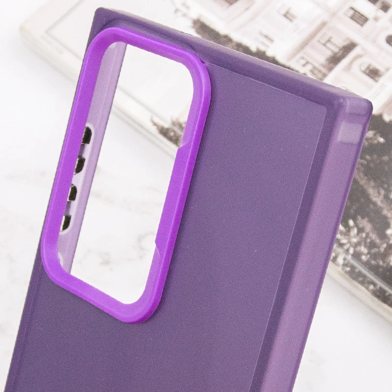 Чохол який світиться в темряві на Samsung Galaxy S23 Ultra – Purple. Фото 5 з 6