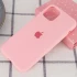 Чохол Silicone Case з закритим низом на Apple iPhone 11 Pro (5.8") – Рожевий / Pink. Фото 2 з 3