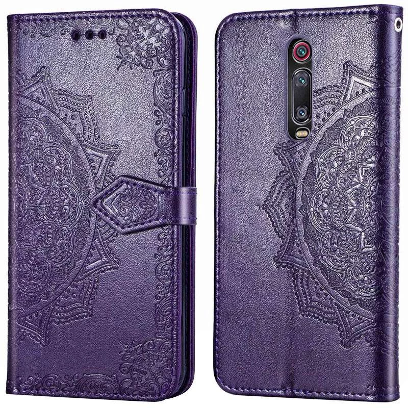 Шкіряний чохол-книжка Art Case з візитницею для Xiaomi Redmi K20 / K20 Pro / Mi9T / Mi9T Pro – Фіолетовий. Фото 2 з 6