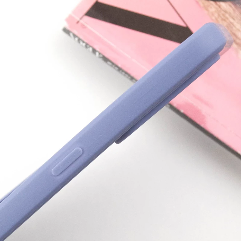 Цветной силиконовый чехол с защитой камеры для Oppo Reno 8T 4G – Голубой / Mist blue. Фото 7 из 10