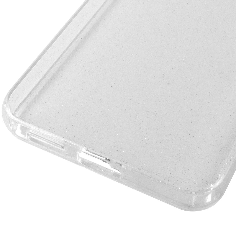 Блискучий силіконовий чохол на Xiaomi Redmi Note 14 4G (Europe version) – Clear. Фото 5 з 5