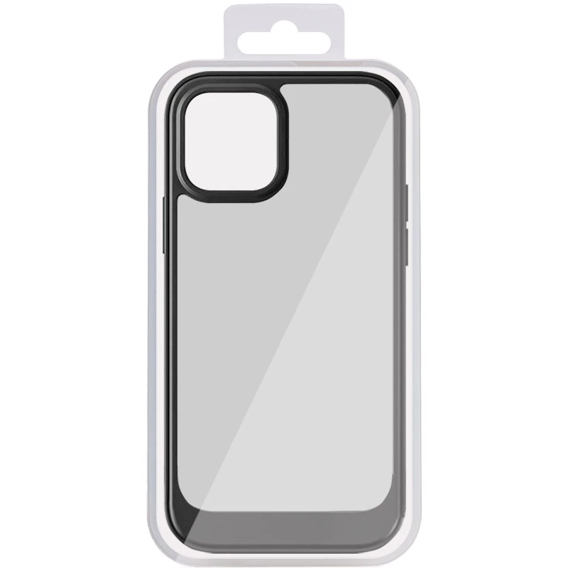 Силиконовый чехол с плотным ободком для Apple iPhone 14 (6.1") – Black. Фото 4 из 4