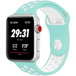 Силиконовый ремешок Sport Nike+ для Apple watch 42mm / 44mm фото 1 из 1