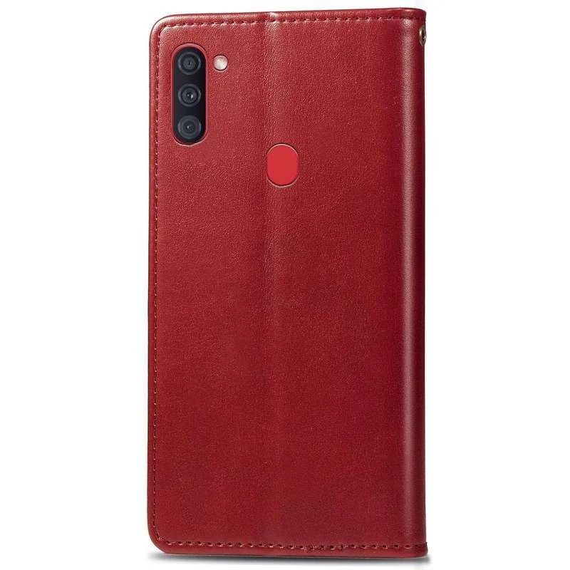 Чохол-книжка GETMAN галант на Samsung Galaxy A11 – Червоний. Фото 3 з 5