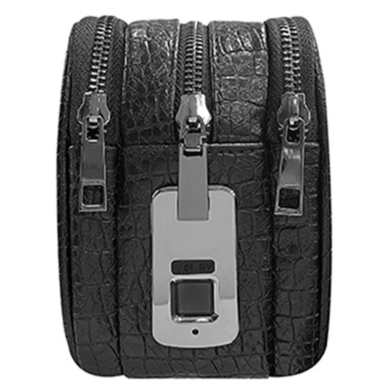 Сумка WIWU Salem Fingerprint Lock LUX – Black. Фото 3 з 6