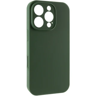 Чехол Silk Full Camera Protective (AA) NO LOGO для Apple iPhone 16 Pro Max — Зеленый / Cyprus Green