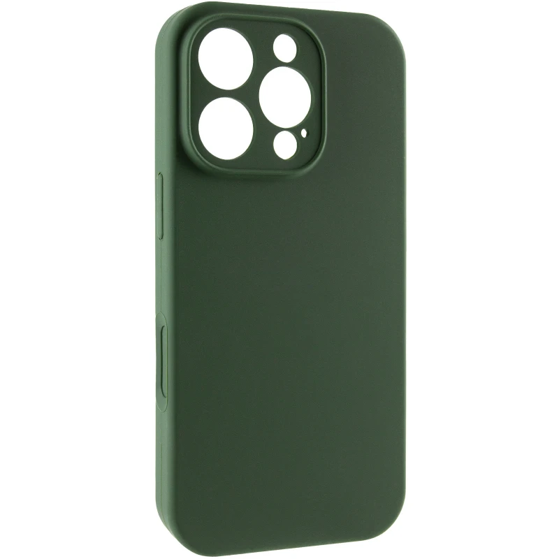 Чохол Silk Full Camera Protective (AA) NO LOGO для Apple iPhone 16 Pro – Зелений / Cyprus Green. Фото 1 з 6