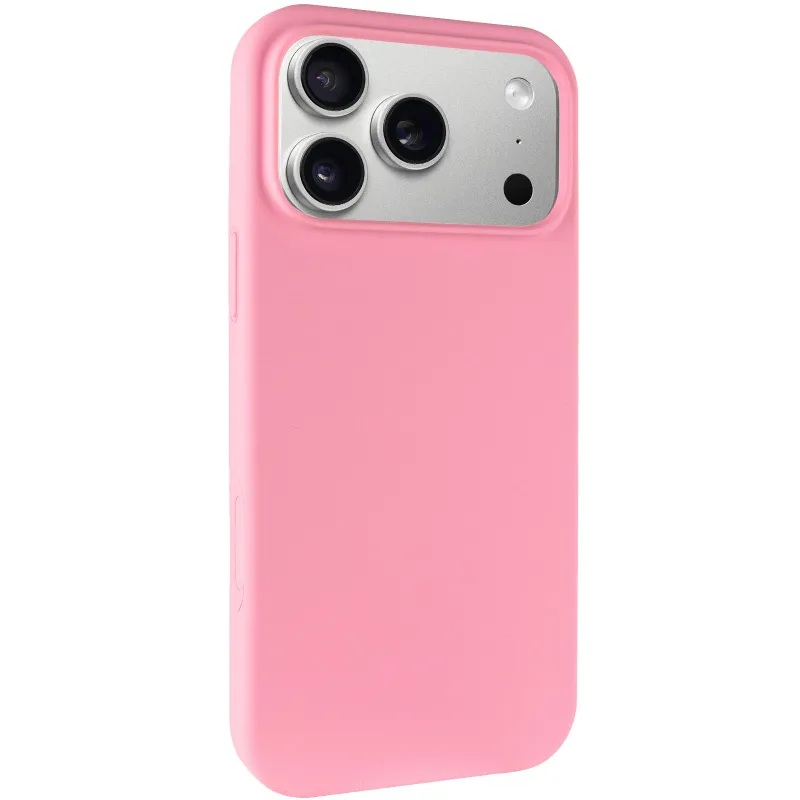 Чехол Silk Full Protective (AA) NO LOGO для Apple iPhone 17 Pro (6.3") – Розовый / Pink. Фото 1 из 6