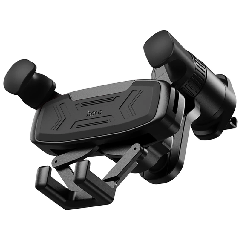 Автотримач Hoco H66 Gamble gravity linkage (air outlet) – Black. Фото 1 з 5